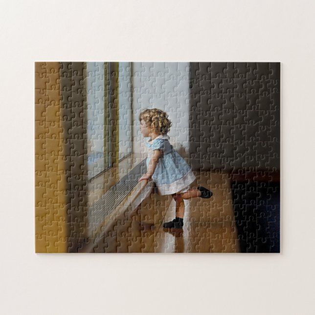 Cute Child Favorite Family Photo Jigsaw Puzzle (Horizontal)