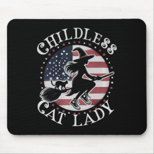 Cute Childless Cat Lady Wicked Witches For Kamala Mouse Mat