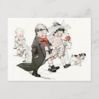 Cute Children Doing The Wedding March