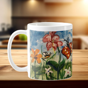 Cute Children's Art Coffee Mug
