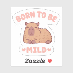 Cute Chilling Capybara Born To Be Mild