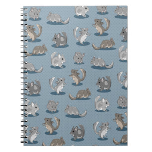Cute chinchillas notebook