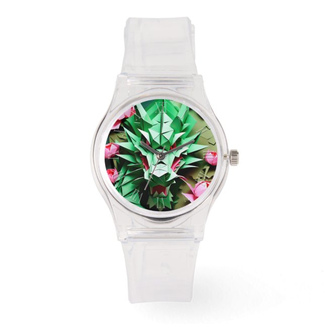 Cute Chinese Dragon Year Zodiac Birthday W Watch (Front)