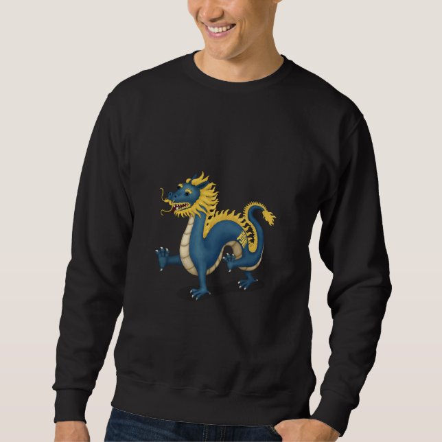 Cute Chinese Zodiac Dragon Sweatshirt (Front)