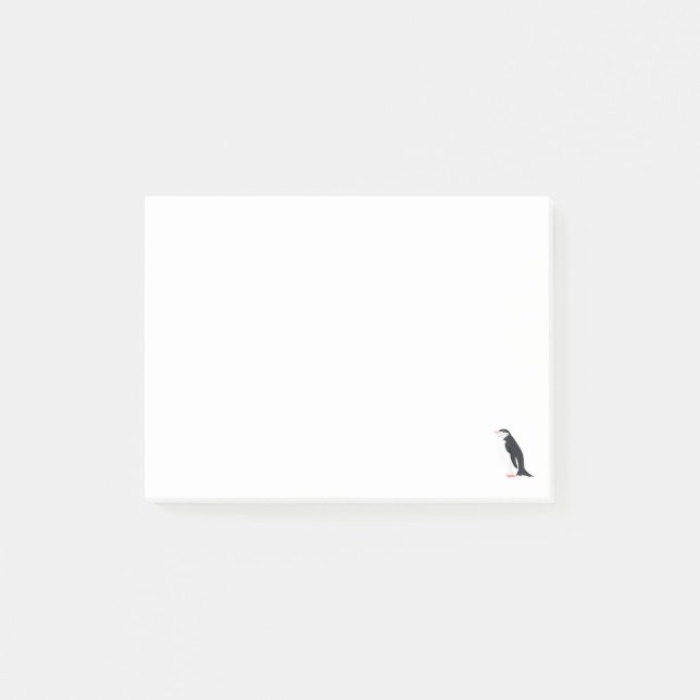 Cute Chinstrap Penguin Funny Antarctic Animal Love Post-it Notes (Front)