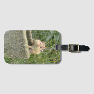 Cute Chipmunk Luggage Tag