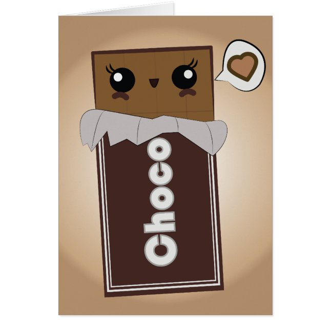 Cute Chocolate Bar (Front)