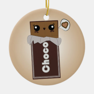 Cute Chocolate Bar Ornament