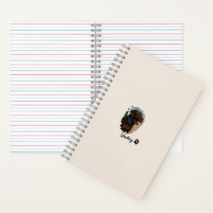 Cute Chocolate Labrador Dog – Bailey Pet Gift Notebook