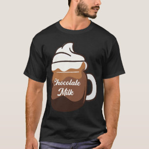 Cute Chocolate Milk  Food  Eater Graphic T-Shirt