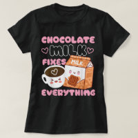 Cute Chocolate Milk Kawaii Design