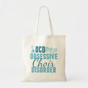 Cute Choir Obsessed Tote Bag