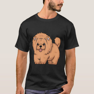 Cute Chow Chow Dog Hoodie Furry Friend Puppy Pet T-Shirt
