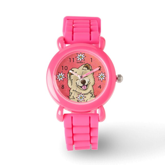 Cute Chow Wrist Watch (Front)