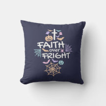 Cute Christian Halloween Faith Over Fright