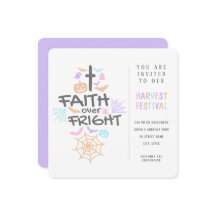 Cute Christian Halloween Faith Over Fright