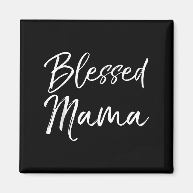 Cute Christian Mom Mother's Day Gift From Kids Ble Magnet (Front)