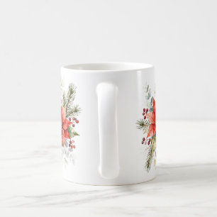 Cute Christmas Animals Illustration Coffee Mug