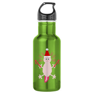 Cute Christmas Axolotl 532 Ml Water Bottle