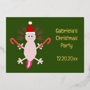 Cute Christmas Axolotl Custom