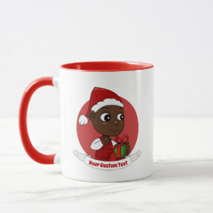 Cute Christmas baby cartoon Mug