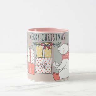 Cute Christmas Bear Mug