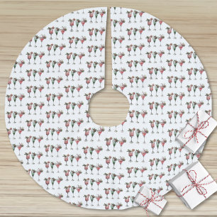 Cute Christmas Brushed Polyester Tree Skirt