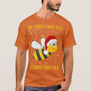 Cute Christmas Bumble Bee Oh Christmas Tree Joke S T-Shirt