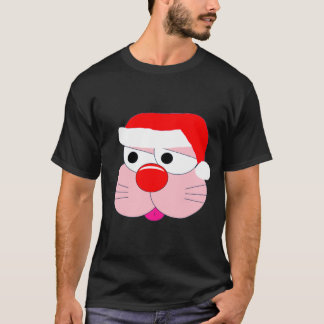 Cute Christmas Bunny Cartoon Graphic Tee