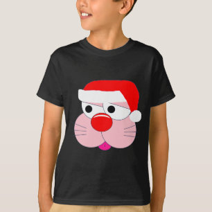 Cute Christmas Bunny Cartoon Graphic Tee