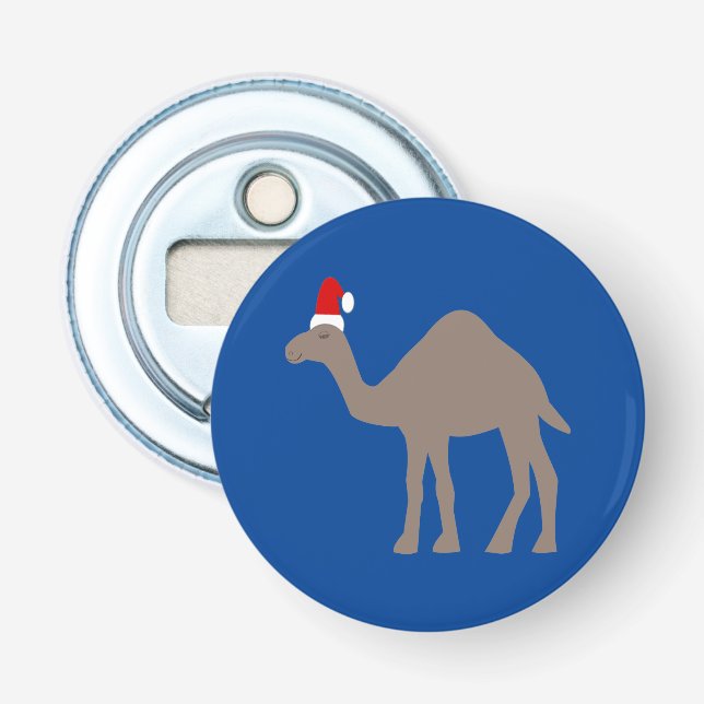 Cute Christmas Camel Bottle Opener (Front)