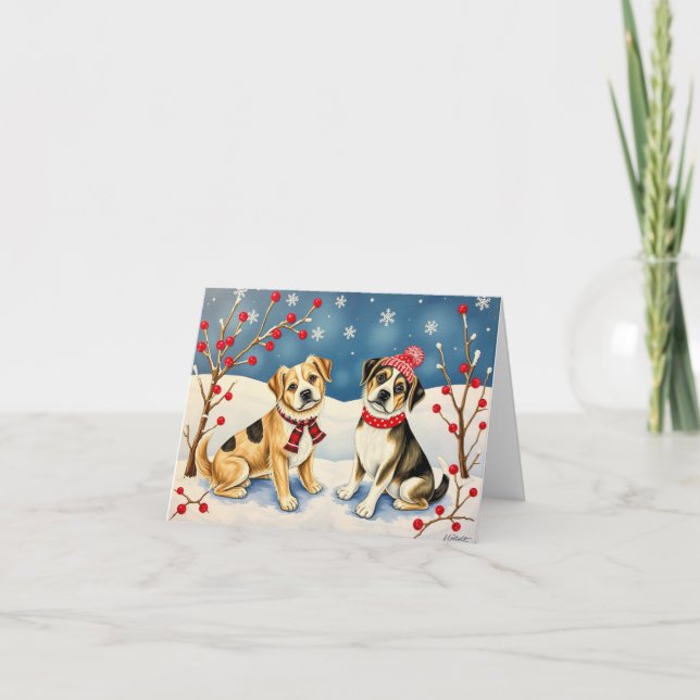 Cute Christmas Card (Front)