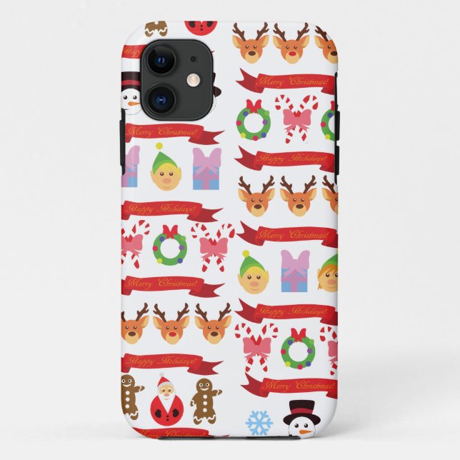 Cute Christmas Case-Mate iPhone Case (Back)