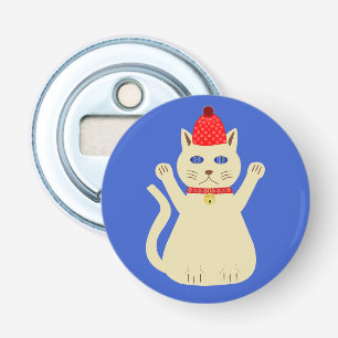 Cute Christmas Cat Bottle Opener