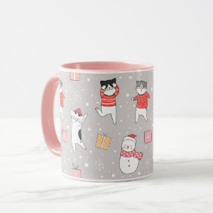 Cute Christmas Cats Mug