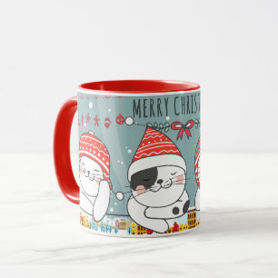 Cute Christmas Cats Mug
