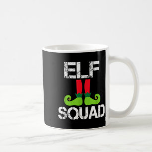 Cute Christmas Cheer Elf Squad Santa's Helper Coffee Mug