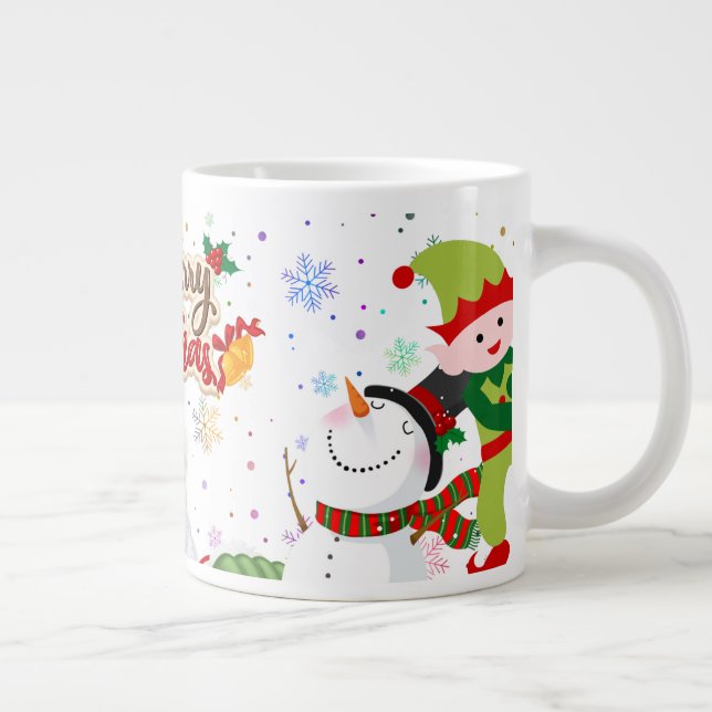 Cute Christmas Cheer Mugs (Right)