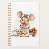 Cute Christmas Chef Mouse