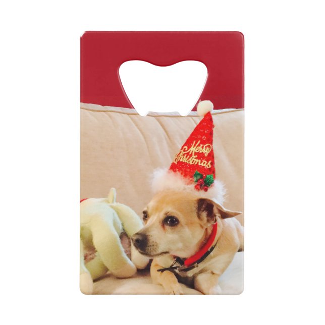 Cute Christmas Chihuahua Red (Front)