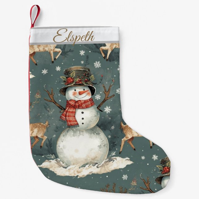 Cute Christmas Christmas Stocking (Front)