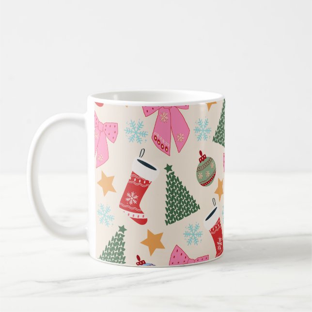 Cute Christmas Coffee Mug (Left)