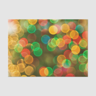 Cute Christmas Colourful Bubbles Tissue Paper