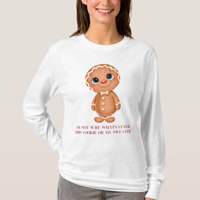 Cute christmas cookie T-Shirt (Front)