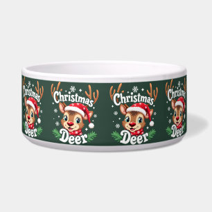 Cute Christmas Deer Illustration