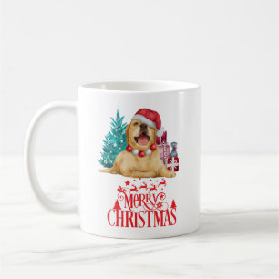 Cute christmas dog coffee mug