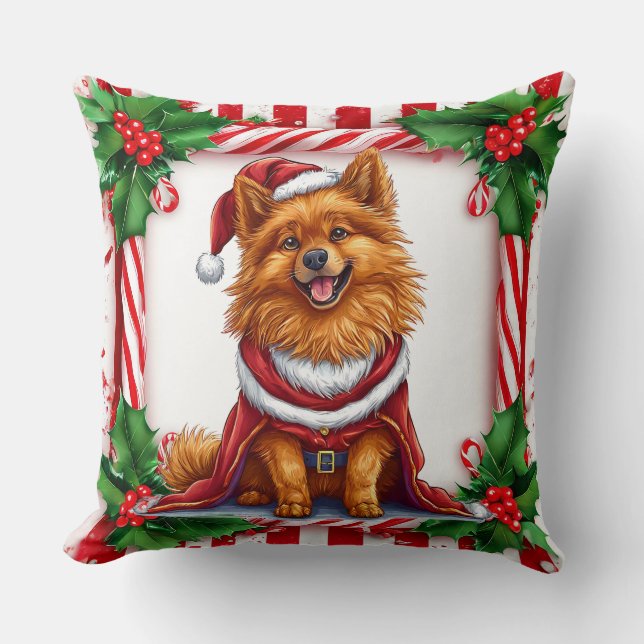 Cute christmas dog cushion (Front)