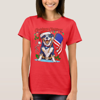 Cute Christmas Dog T-Shirt