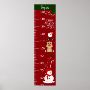 Cute Christmas Element Growth Chart
