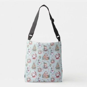Cute Christmas Elements Crossbody Bag